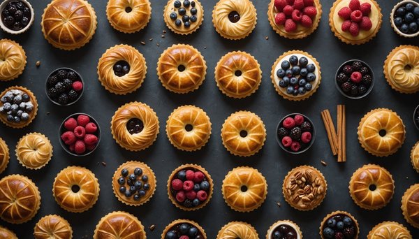 les ingrédients incontournables pour réussir des pâtisseries modernes et raffinées