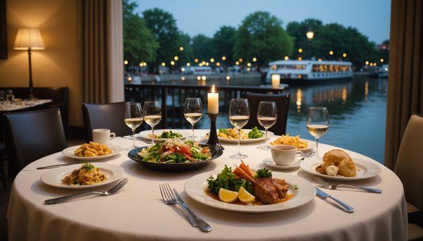 Dégustez des mets raffinés au restaurant bord de seine
